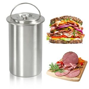 NEW Ham / Meat Maker Press with Thermometer Stainless Steel 1.3L Dishwasher Safe